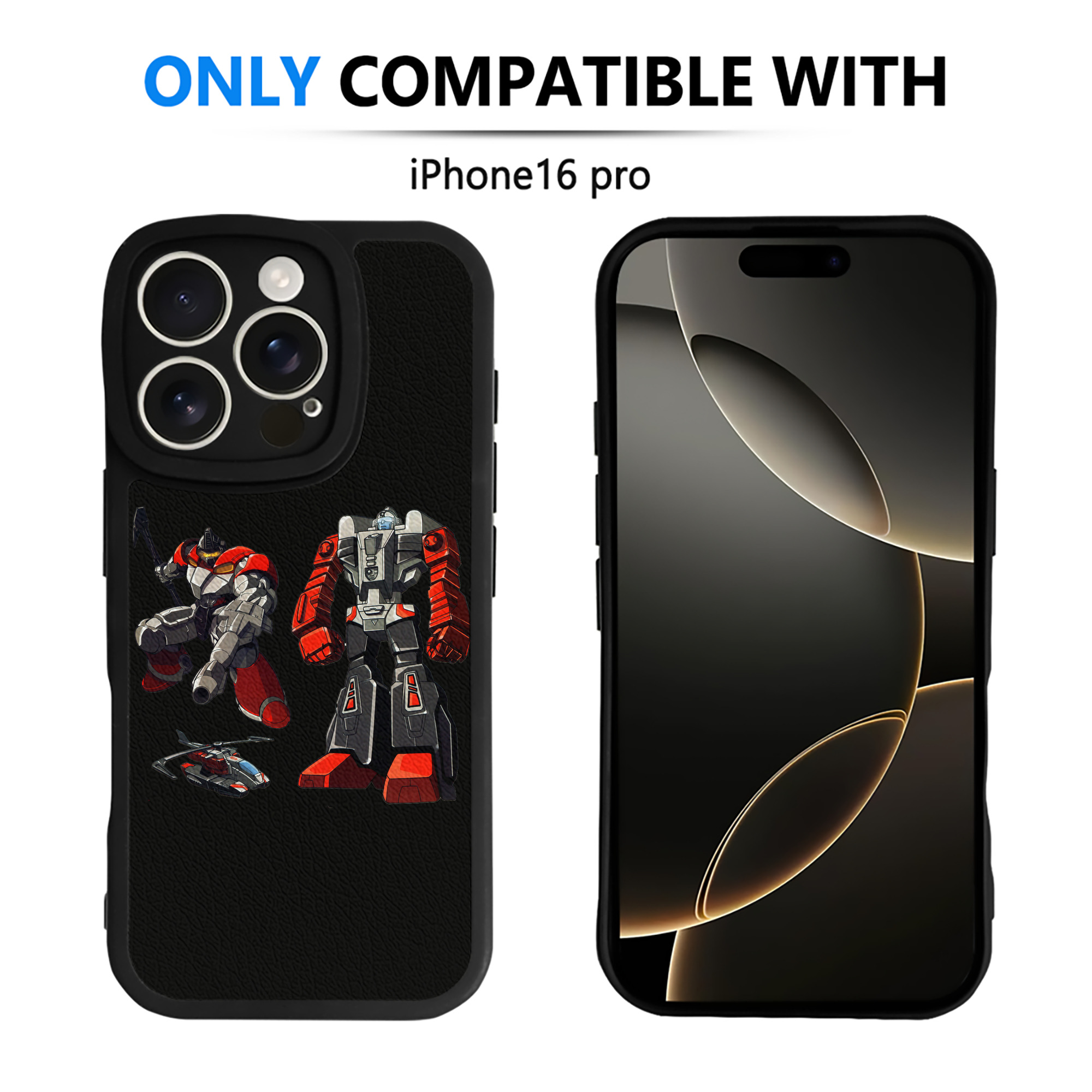 （画像用）  【iPhone 16シリーズ対応】シリコンスマホケース（レザー調） 材質：シリコン
